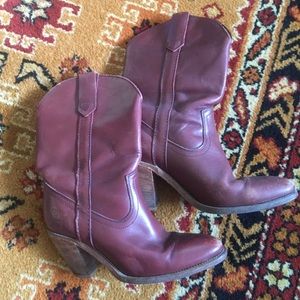 Frye vintage cowboy boots